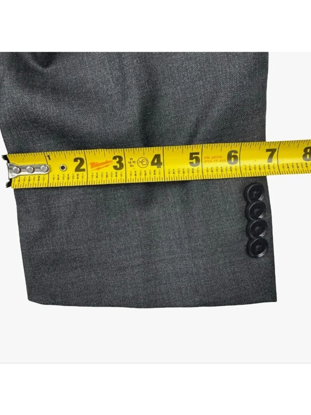 NEW IndoChino Custom Bespoke Men's 100% Wool 2-Button Blazer Gray • 50R